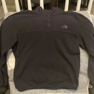 North Face Fleece Quarter Zip (Large)